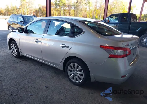 2015 Nissan Sentra S из США, поврежденный, VIN 3N1AB7AP4FY228054